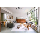 Luminária Spot Trilho Triplo 3 Sobrepor Direcionável E-27 Para Lâmpadas Led Bulbo