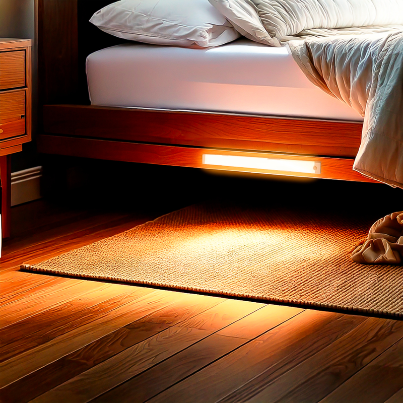 Kit Smart Luminária Inteligente Led Barra Difusa Recarregável USB com sensor de movimento Sem fio