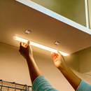 Kit Smart Luminária Inteligente Led Barra Difusa Recarregável USB com sensor de movimento Sem fio