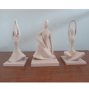 Esculturas Abstratas Modernas - Harmony Pose Trio - Decoração Sala