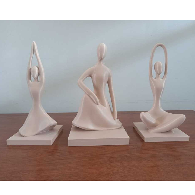 Esculturas Abstratas Modernas - Harmony Pose Trio - Decoração Sala