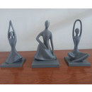 Esculturas Abstratas Modernas - Harmony Pose Trio - Decoração Sala