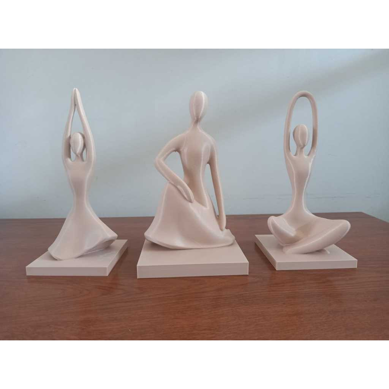 Esculturas Abstratas Modernas - Harmony Pose Trio - Decoração Sala