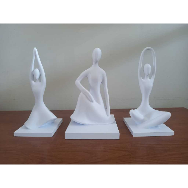 Esculturas Abstratas Modernas - Harmony Pose Trio - Decoração Sala